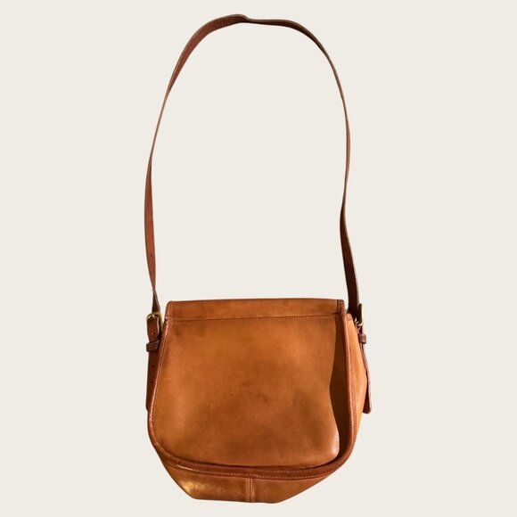 Coach Vintage Crossbody Bag 1980s - Tan - Gently Used, Great Condition - Picture 2 of 6